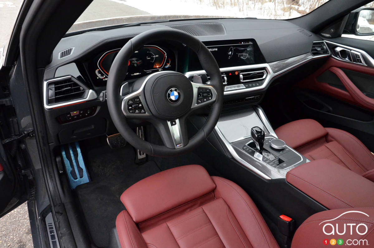 BMW M440i xDrive 2021, intérieur